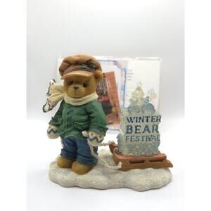 Cherished Teddies 269786 "Going My Way For The Holidays" James Figurine